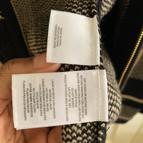 Anne Klein Tan blk Cape/ Sweater - Picture 9 of 9